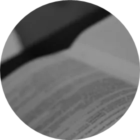 Black and white image of a document