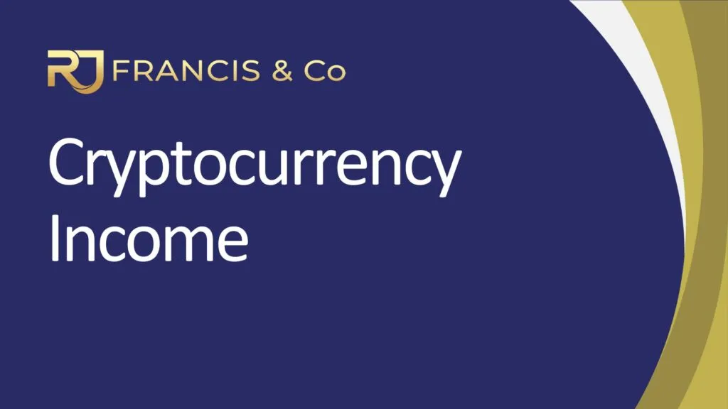 R J Francis & Co Fact Sheet - Cryptocurrency